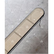 식탁 벤치 의자 거실 감성 인테리어 원목 모던 북유럽 카페 가구 디자인, 블랙130*42