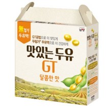 맛있는두유 GT 달콤한맛, 190ml, 20개