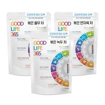 굿라이프365 율무 녹두 연자육 삼각티백 각 50개입 간편키트, 율무 50티백 + 녹두 50티백 + 연자육 50티백