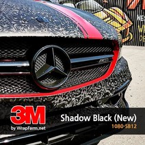 쿨제이 3M 2080-SB12 쉐도우 블랙 차량 필름 셀프 랩핑 PPF 카스킨 생활보호 패키지 마프로 에이버리 크롬 (2740702), 색상:기본