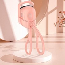 속눈썹고데기 눈썹고데기 충전식 휴대용 전기 가열 속눈썹 컬러 눈썹 파마 오래 지속되는 아이래시 컬 열 메이크업 도구, [02] Pink
