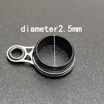 호닝가이드 날연마2개/몫 바위 낚시 막대 가이드 반지 1.5mm-16.5mm 눈 텔레스코픽 DIY 수리 키트 태클 액, 02 inner diameter 2.5mm