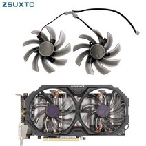 기가바이트 HD 7850 라돈 R9 270 GTX 670 650 660Ti 550 그래픽 카드용 쿨러 선풍기 교체 95mm PLD10010S12H T129215SM