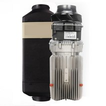 12V 겸용 이동식 알루미늄 히터 창문거치형히터 일체형 무시동 차박 무시동히터 장착, 로터리 스위치