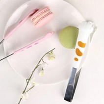 고양이 발바닥 쿠키 와플 샐러드집게 카페 요리 주방, 중(옐로우)