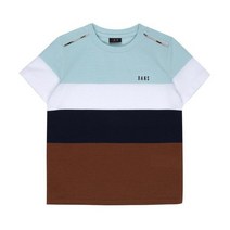 닥스 리틀 닥스키즈 브라운 선염스트라이프 티셔츠 DRM11TR14M BN