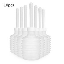 휴대용 비데 수동 클리너 세척기 여행용 10 pcs 휴대용 비데 분무기 개인 위생 관리야외 여행을위한 일회용 핸드 헬드 세척 비데 병, 없음
