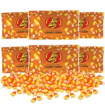 젤리벨리 사탕 콘 파티 백 28g 6개 Jelly Belly Candy Corn Party Favor Bags