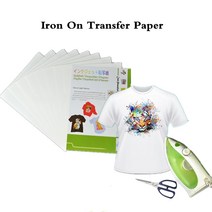 도자기전사지 색종이 도자기용전사지 (20 개몫) 잉크젯 열전사 인쇄 용지에 철 a4 tshirt에 textil 철에 대한 잉크젯 전송 열전사 용지, 20매