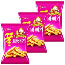 MDF8155 농심) 꿀꽈배기 90g x 15개 국내산 아카시아꿀 달콤 재미있는 모양 좋은 식품 착한 가격 과자/스낵/간식/할인, 단일 수량
