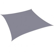 넓은 그늘 차양막차양 캐노피 옥스포드 천 햇빛 가리개 항해 쉬운 설치 자외선 차단 다목적 방수, 03 Grey