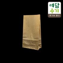 각대봉투 치킨 크라프트-중 빵 감자 와플 100개, SG0236 / 100개