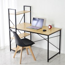 비셀리움 컴퓨터책상 H형책상 1200, 블랙