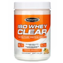 Muscletech ISO 웨이 클리어 울트라 퓨어 프로틴 아이솔레이트 오렌지 드림시클 1.10 lbs (505 g)
