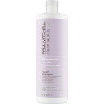 폴미첼 클린 뷰티 리페어 샴푸 손상모발용 1L Paul Mitchell Clean Beauty Repair Shampoo, 1개