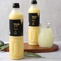 에덴식품 유자원액 900ml x 2병 무농약 유자즙, 2개, 상세페이지 참조