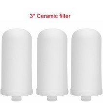 new 가정용 6L 분 수돗물 수도꼭지 정수기 필터 활성탄 부착 카트리지 주방 액세서리, FiltersX3, One Size, 1.FiltersX3