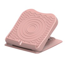 shangren 근력 트레이닝을 위한 슬랜트 보드 종아리 들것 밸런싱 피트니스, 28x31cm, ABS 스틸, 분홍