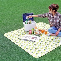 한강돗자리 데이트 1061 워터파크 여의도피크닉 캠핑용품, 나뭇잎