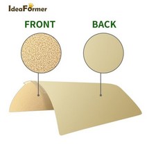 Pei Peo Pet 양면 질감/부드러운 유연한 마그네틱 스프링 강판 257x257mm 밤부 랩 x1 빌드 플레이트 가열 베드 용, Sheet D