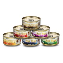 캣토리캔 고양이 간식 참치캔 80g 6종 24개, 상세페이지 참조
