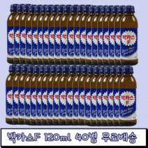 [동아제약] 박카스 박카스에프 박카스F 피로회복제 자양강장제 피로개선 육체피로 만성피로 드링크제 구론산 건강음료 에너지드링크 병음료 대용량 타우린 선물 회사 탕비실, 40병