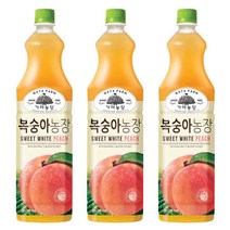 웅진 가야농장 복숭아농장 1.5L x 12페트, 12개