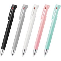 제브라)블렌 3색 볼펜 (0.5mm/B3AS88), 블루그린, 1개, 블루그린