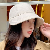 코욜하우키 여성 버킷햇 사계절 벙거지모자 여자 코듀로이 보넷햇 모자