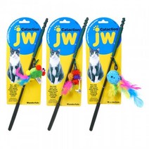 JW 캣액션 깃털 낚시대(71019) - 종류 임의배송, 1