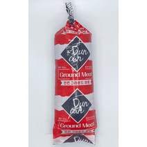 그라운드 미트450g/3개/땅스부대찌개 방망이 민찌 다진고기 분쇄육 부대찌개햄, 450g, 3개