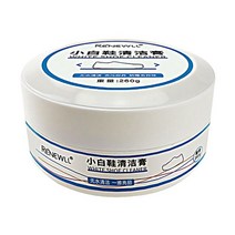 운동화크리너 가죽 신발 클리너 얼룩 제거 클리너 흰색 신발 청소 얼룩 미백 흙 크림 신발 브러시 재사용 가능한 신발 운동화 청소 와이프 스폰지, 260g, 1개