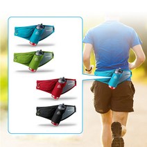 아오니지에 러닝 등산 힙색 플립벨트 E849, 블랙