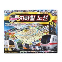[쥬크박스] 지하철노선보드게임, 단품