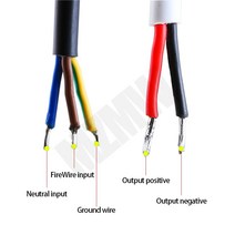 방수 스위칭 전원 공급 장치 조명 변압기 SMPS 정전압 드라이버 400W AC-DC 12V 36V IP67, 02 24V_02 500W_01 200-240VAC