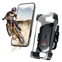괴물 페어링 오토바이 전화 마운트-자전거 흔들림 방지용 전화 홀더 iphone 13 pro max용 내구성이 뛰어난 자전거 폰 마운트 | 11 프로 맥스 | 안드로이드 핸드폰