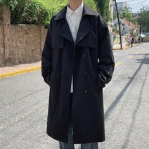뉴타임즈 남성 캐주얼 트렌치 코트 N261Z