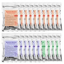 퀸즈헤나프로페셔날 천연헤나염색약 20개 고급앰플증정, 레드15+브라운5