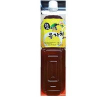 [더착한푸드]유자청(참다음 1.5L) 식자재마트 대용량 업소용 음료원액 음료엑기스 유자차
