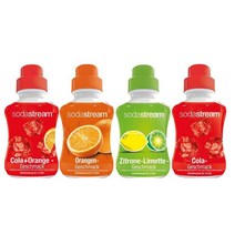sodastream 소다스트림 탄산수제조기 시럽 500ml 26종, 소다스트림시럽 콜라무설탕500ml