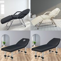 현대교역 3단의자 미용베드 3단베드 속눈썹 반영구 왁싱 타투 침대 삼단베드 - 한국, 02[HKT-602] 팔걸이X-아이보리