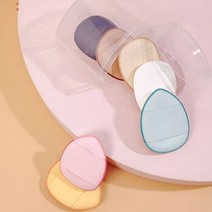 메이크업 핑거 미니 퍼프 7개 컨실러 파운데이션, 20개