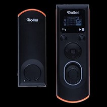 Sony용 Rollei 무선 원격 릴리스 - (제조업체) DSLM/DSLR 카메라의 무선 원격 릴리스 장시간 노출 직렬 및 시간 간격 레코딩 가능 LCD 디스플레이 조명-37544, 원격 트리거, 정경, 하나의