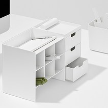 사무실책상정리 미니서랍 정리용품 1단, WHITE(TR)-280923