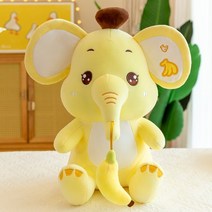 아기 바나나 코끼리 인형, 38cm, B
