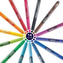 동아측기 [페이퍼메이트] 잉크조이 젤펜(Ink Joy Gel), 0.5, Bright Blue Bliss