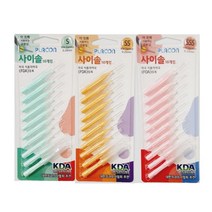 플라콘 I 형 사각 10개입 치간칫솔 (낱개) 치간칫솔사용법, SSS(0.23mm)