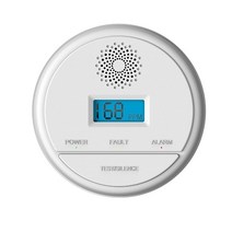 일산화탄소경보기 Home CO Sensor Detector Wireless Carbon Monoxide Poisoning Smoke Gas Warning Alarm LCD Ind, [01] 빨간, 01 빨간, 한개옵션1