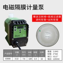 계량 정량 펌프 전동 속도 조절 전기 전자 미세 투입기 정량기 V시리즈, V 시리즈 유량 3.12L 압력 7.6 kg