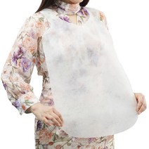 위하우스 일회용 위생 앞치마 화이트 손님 업소용 식당 음식점, 300매